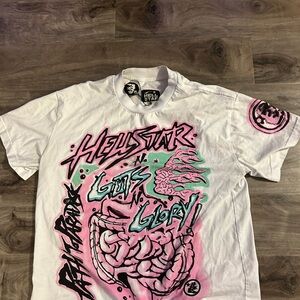 Hellstar No Guts No Glory Graphic T-Shirt size small Men’s